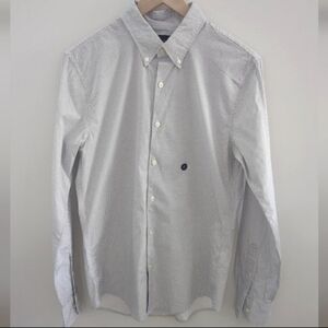 ABERCROMBIE & FITCH | Men's Button Up Collard Super  Slim Stretch Dress …